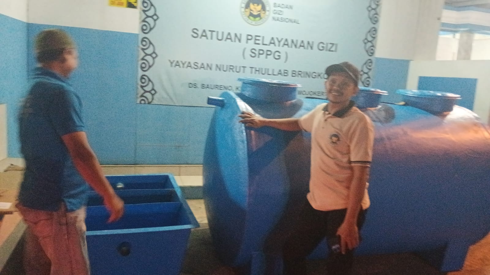 Tangki IPAL 3000 L SPPG DS. Baurend Kab. Mojokerto